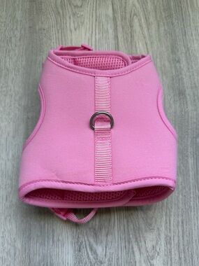 Pets/Small Puppy Dog Harness - Soft Pink No-Pull with Back D-Ring / size XS